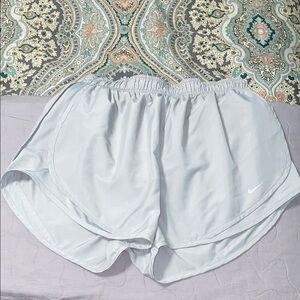 Nike Women's Light Gray Running Shorts